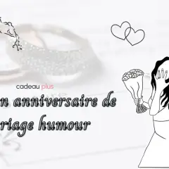 Bouteille de champagne pétillante, alliances scintillantes et couple stylisé. Idéal pour des citations mariage humour.