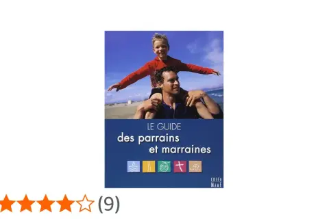 Le Guide des parrains et marraines pour un baptême religieux réussi. Un père porte son fils sur ses épaules, symbolisant le lien fort.
