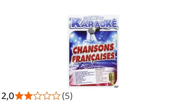 Karaoké français : 1000 chansons pour chanter à tue-tête les plus grands succès francophones, avec une sélection d'artistes légendaires.