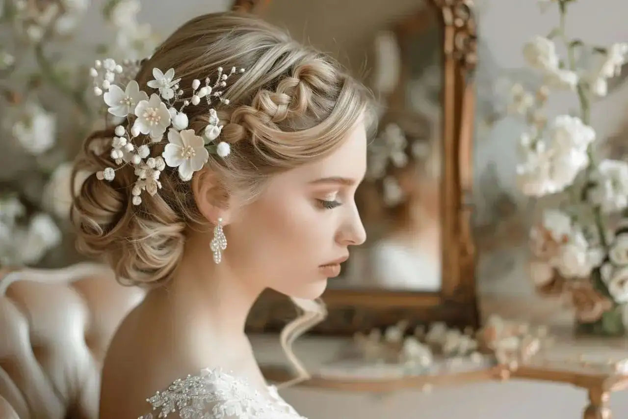 Coiffure crantée pour une cérémonie, idées et conseils