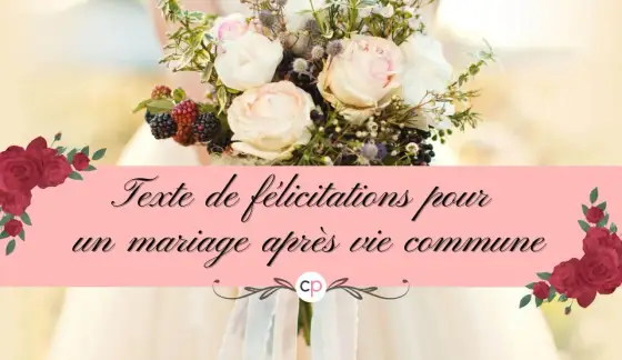 Félicitations de mariage - quels mots écrire ?