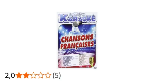 Karaoké français : 1000 chansons pour chanter à tue-tête les plus grands succès francophones, avec une sélection d'artistes légendaires.