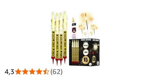 Ensemble de bougies fontaines et cierges magiques pour illuminer vos fêtes. Apprenez comment allumer bougie fontaine pour un spectacle étincelant.